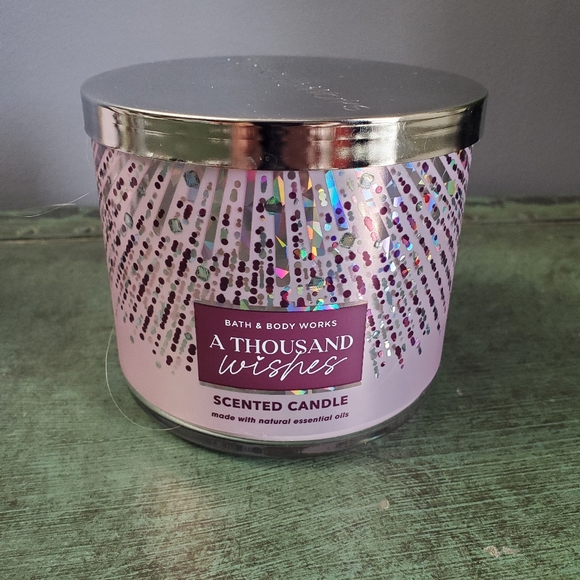 Bath & Body Works "A Thousand Wishes" 3-Wick Candle - Picture 1 of 4